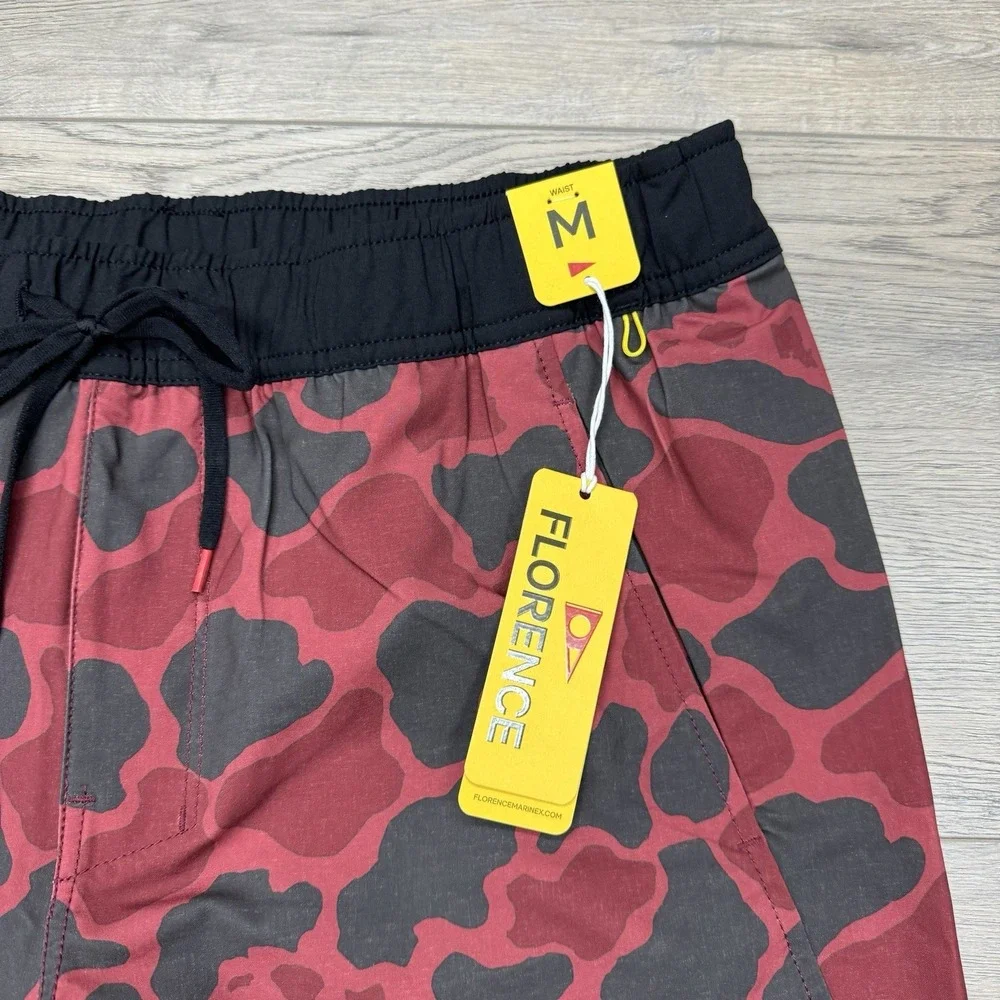 NWT Florence Marine X Standard Issue Short Red Camo Men's Sz M - Picture 3 of 10